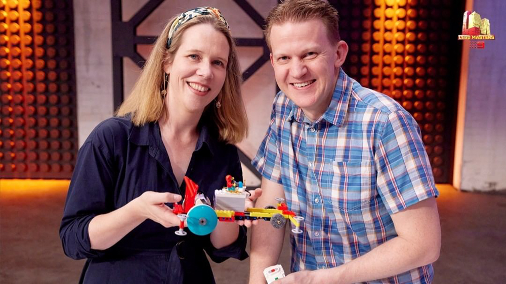 LEGO Masters Australia Season3 - Drag Race – Ryan & Gabby - Tube Racer
