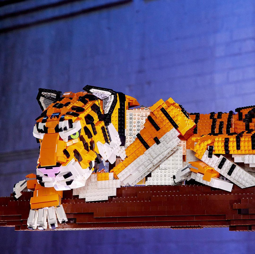 LEGO Masters Australia Season3 - Out On A Limb – David & Gus – Tiger In A Tree