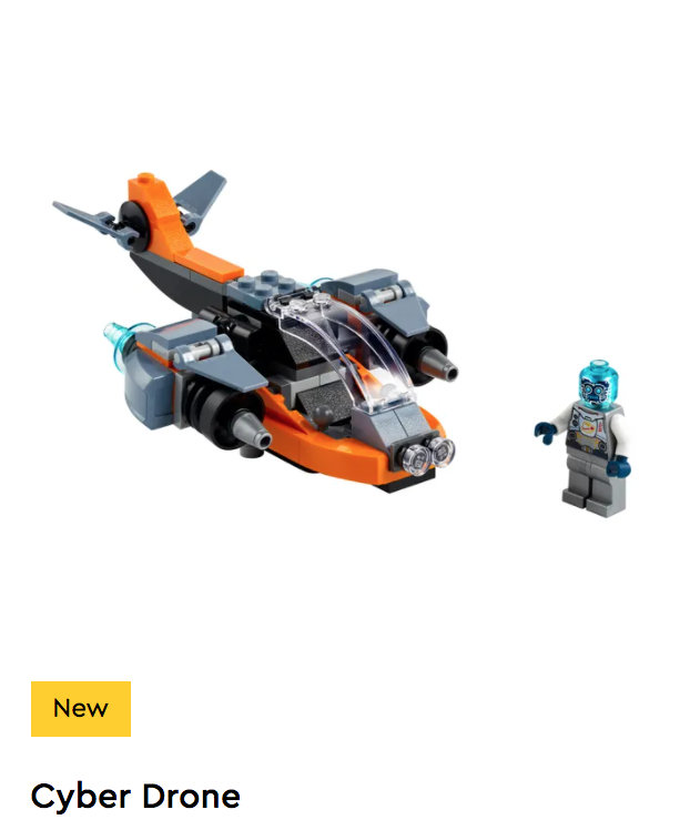 LEGO Creator - 31111 - Cyber Drone