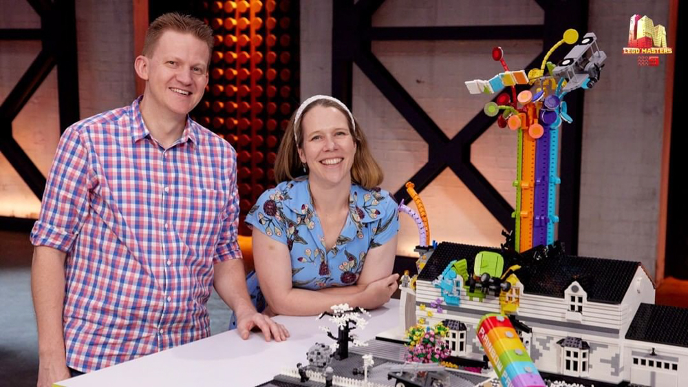 LEGO Masters Australia Season3 - Colour Your World – Ryan & Gabby - Rainbow Paint Truck