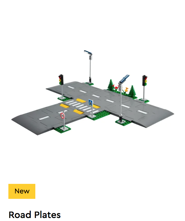 LEGO City - 60304 - Road Plates