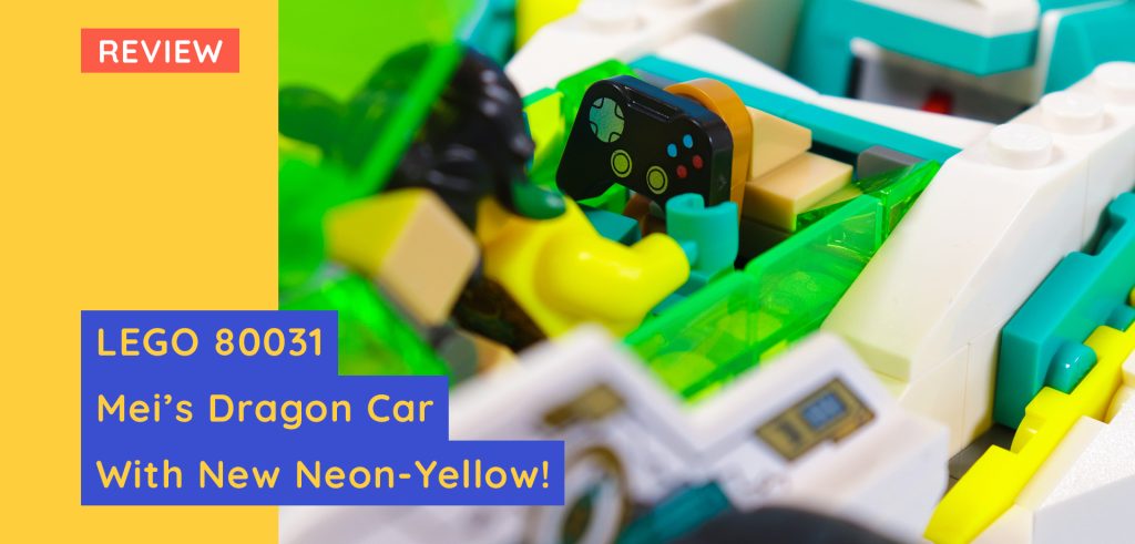 LEGO 80031 Monkie Kid – Mei’s Dragon Car With Wild New Colours!