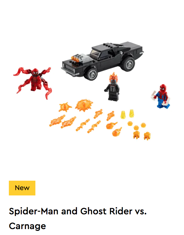 LEGO Spider-Man - 76173 - Spider-Man and Ghost Rider vs. Carnage
