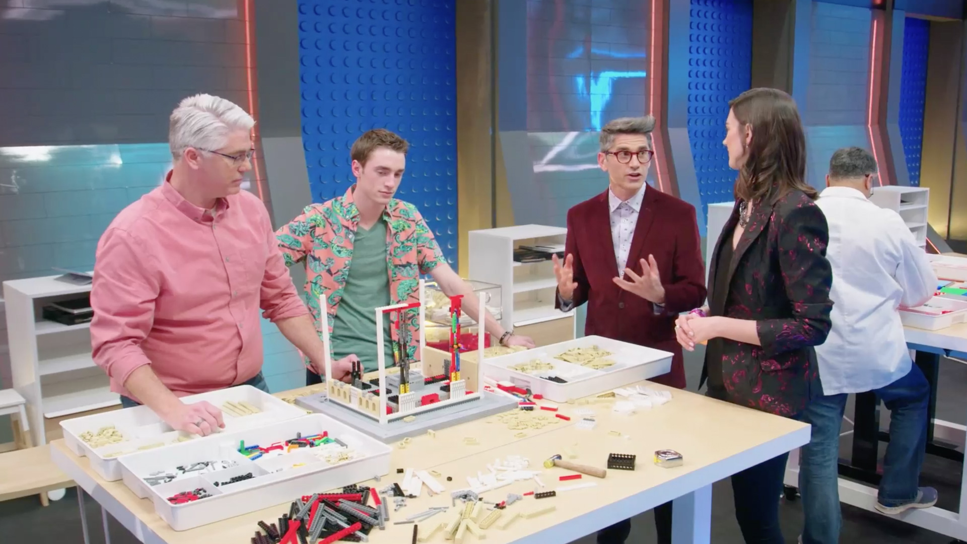 LEGO Masters U.S Season 2    – Make & Shake Challenge – Zach and Tim - Interlocking T-Structure