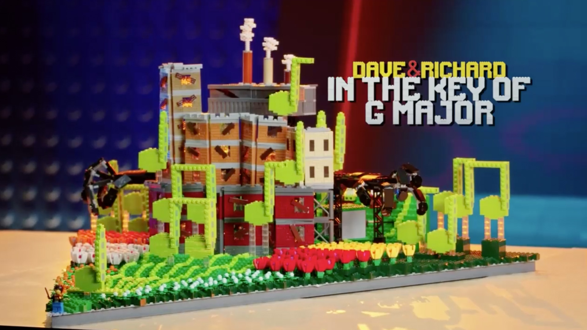 LEGO Masters U.S Season 2 – Explosion Challenge – Dave and Richard - Violin Guy - Dust - In The Key Of G Major