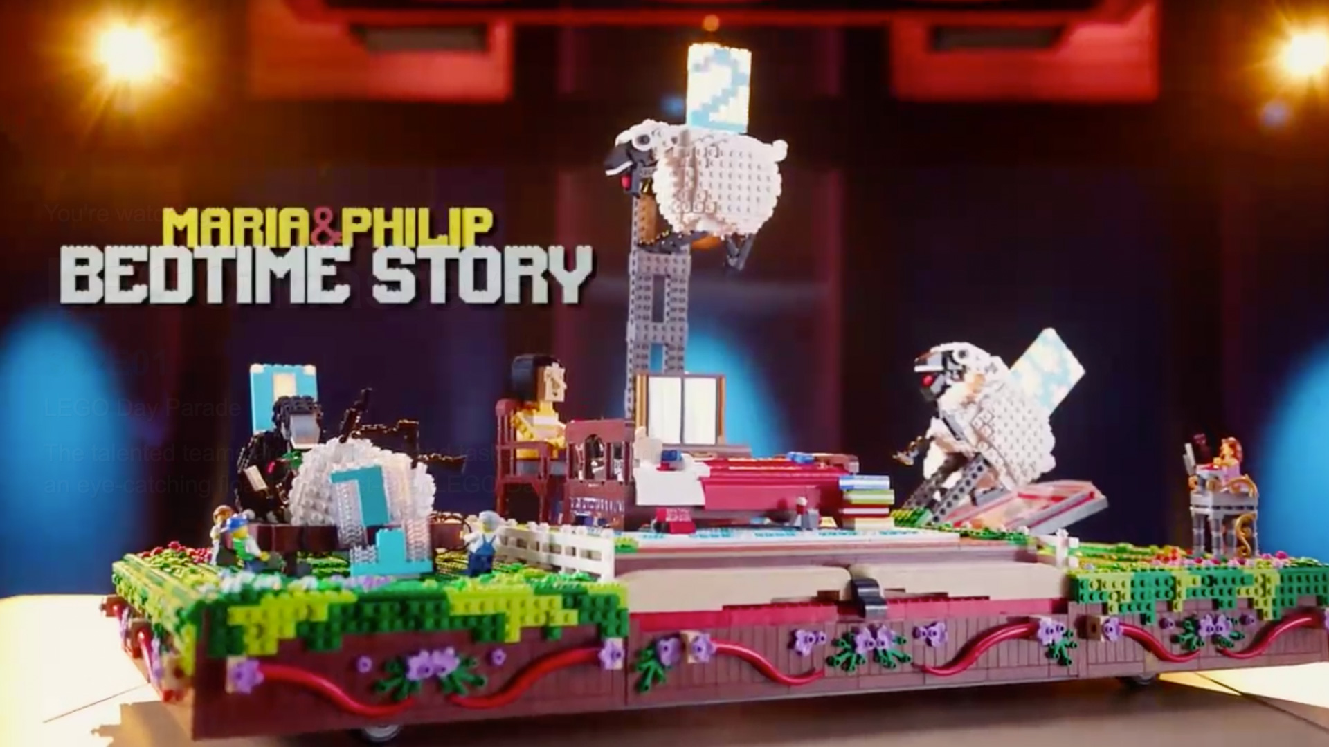 LEGO Masters U.S Season 2 – LEGO Parade Day – Maria and Philip - Bedtime Story