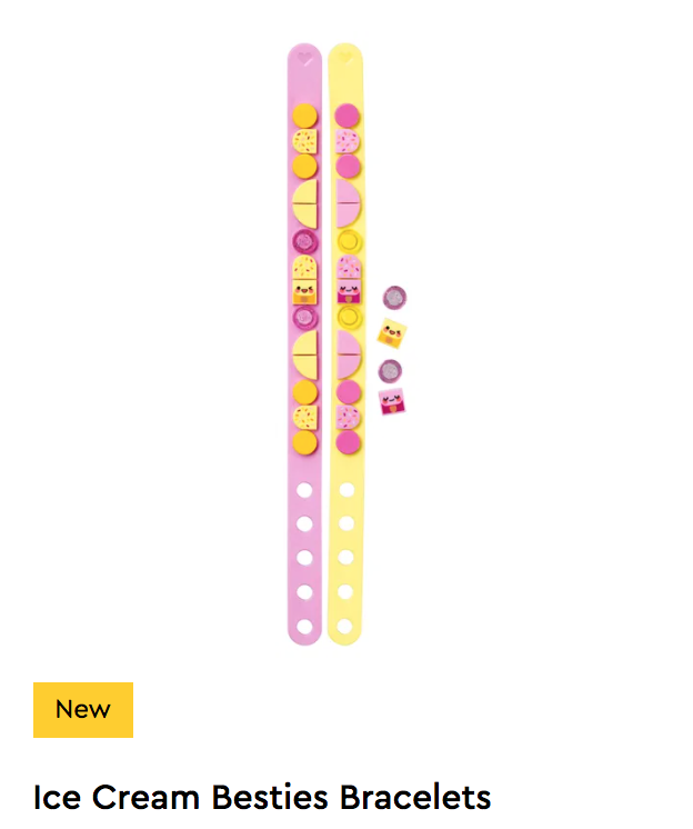 LEGO Dots - 41910 - Ice Cream Besties Bracelets