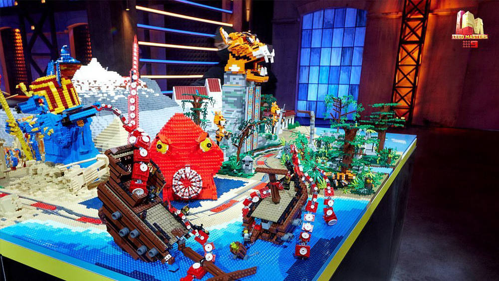 LEGO Masters Australia Season3 - The Heroes Quest – Anthony & Jess - The Kraken - The Caribbean 