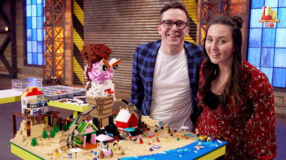 LEGO Masters Australia Season3 - Four Seasons Challenge – Jeff & Atlanta - Summer