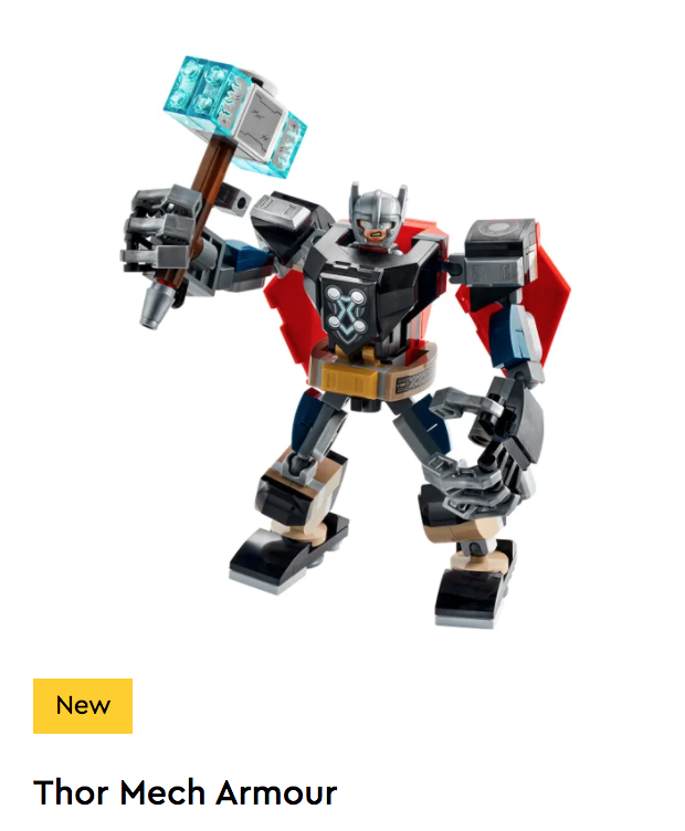 LEGO Spider-Man - 76169 - Thor Mech Armour