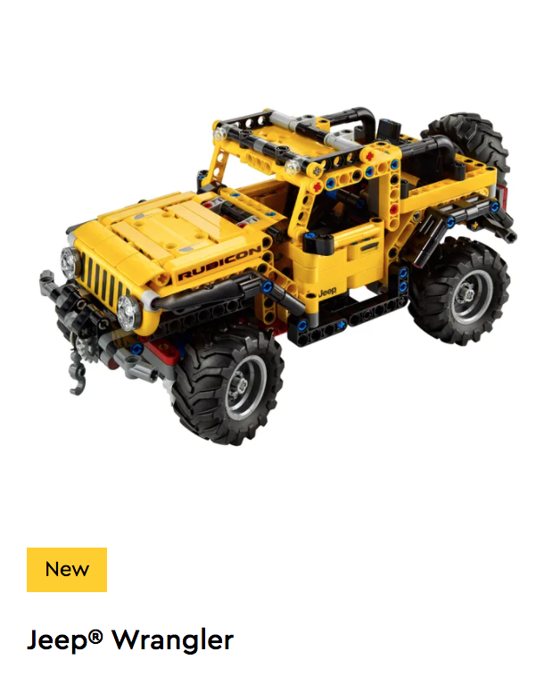 LEGO Technic - 42122 - Jeep® Wrangler