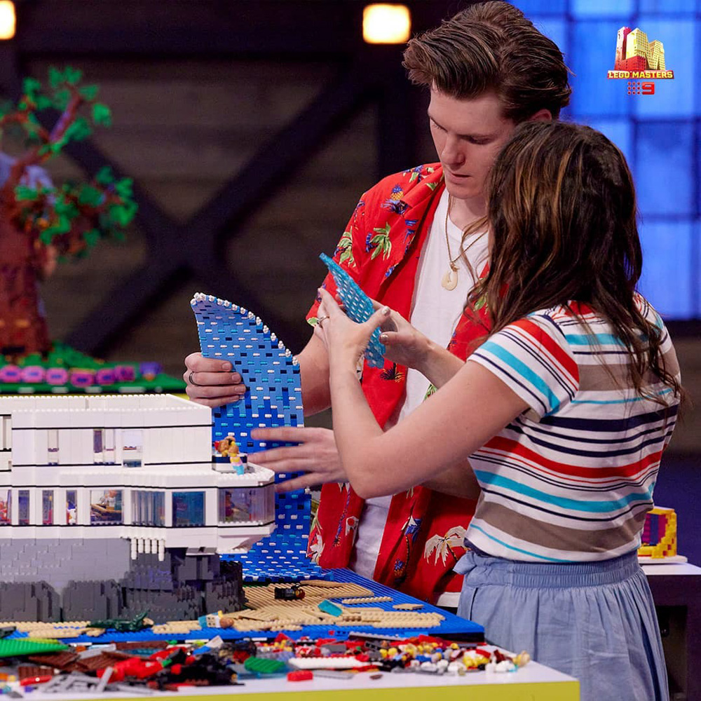 LEGO Masters Australia Season3 - Dream House Challenge – Anthony and Jess - Billionaires Dream Home