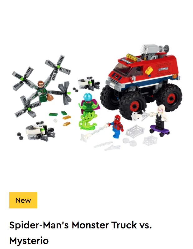 LEGO Spider-Man - 76174 - Spider-Man's Monster Truck vs. Mysterio