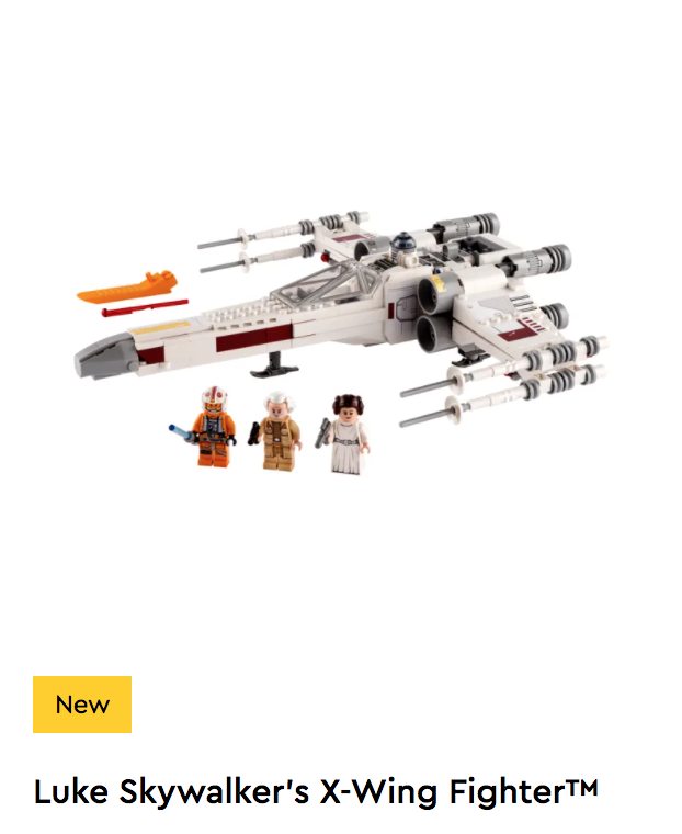 LEGO Star Wars - 75301 - Luke Skywalker’s X-Wing Fighter™