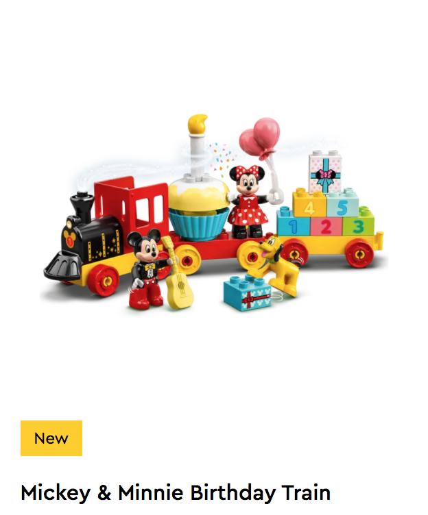 LEGO Disney - 10941 - Mickey & Minnie Birthday Train