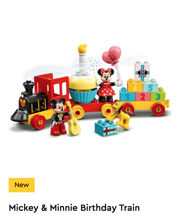 LEGO Duplo - 10941 - Mickey & Minnie Birthday Train