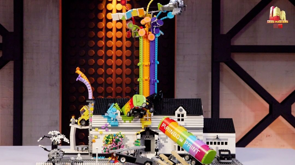 LEGO Masters Australia Season3 - Colour Your World – Ryan & Gabby - Rainbow Paint Truck